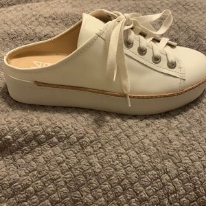 M4DE Shoes size 6.5 Platform worn once, like new.